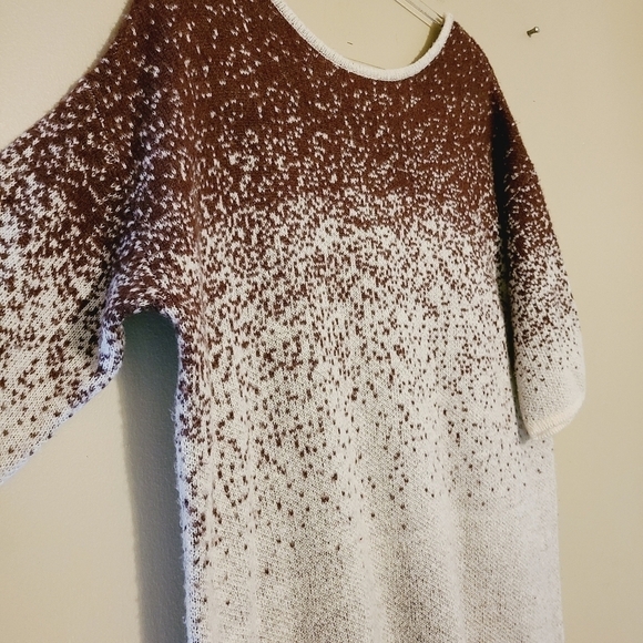 Silence and Noise | Women's Speckled Gradient Sweater Dress (Size Medium) - Picture 6 of 13